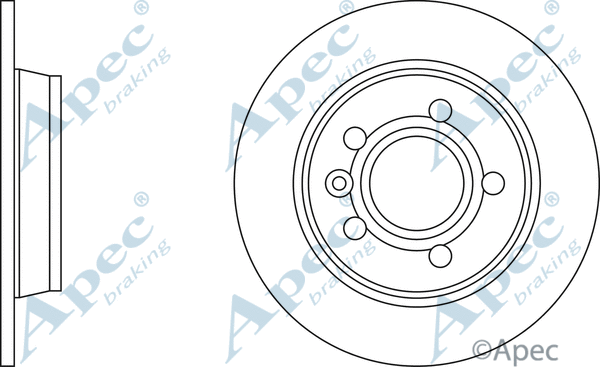 Brake Disc (DSK710)