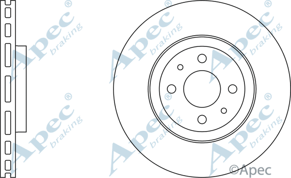 Brake Disc (DSK671)