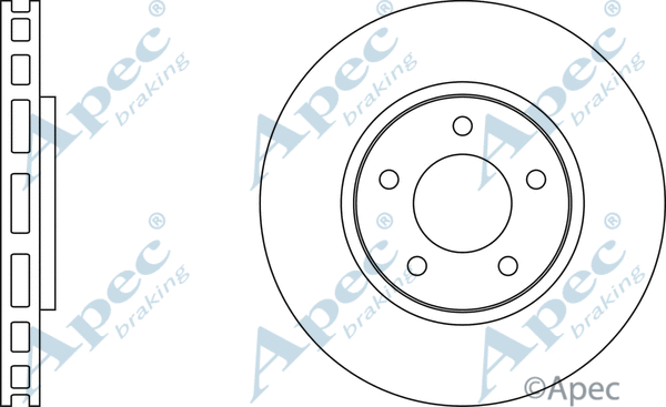 Brake Disc (DSK2106)