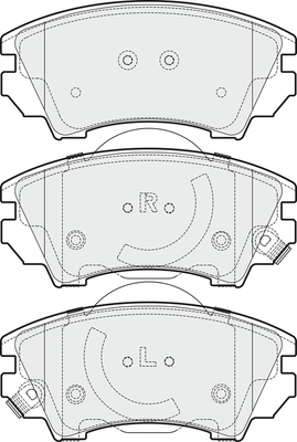 Brake Pad Set, disc brake (PD3253)