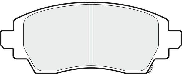 Brake Pad Set, disc brake (PD3510)