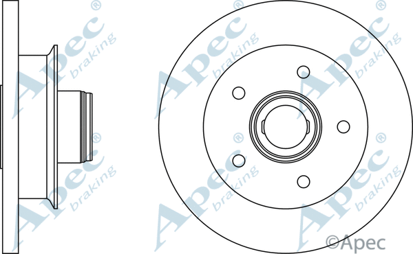 Brake Disc (DSK754)