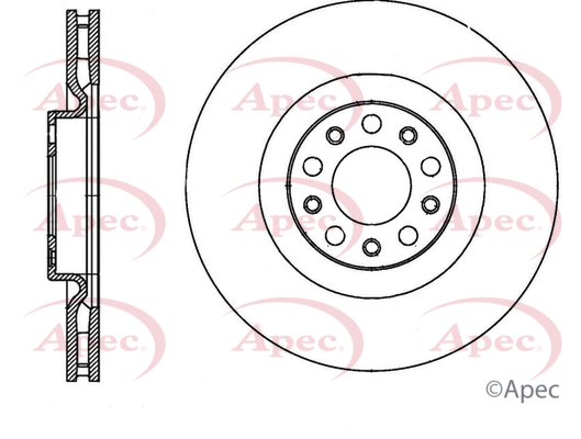 Brake Disc (DSK3395)