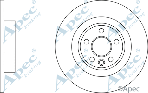 Brake Disc (DSK3281)