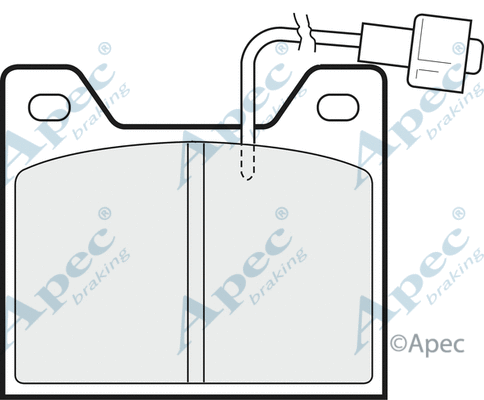 Brake Pad Set, disc brake (PAD627)