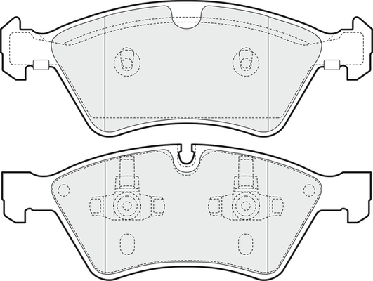 Brake Pad Set, disc brake (PD3629)