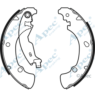 Brake Shoe Set (SHU560)