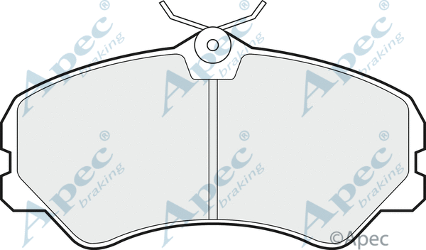 Brake Pad Set, disc brake (PAD521)