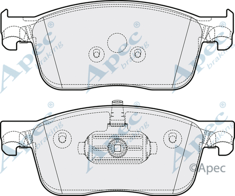 Brake Pad Set, disc brake (PAD2189)
