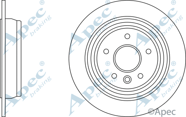 Brake Disc (DSK3012)