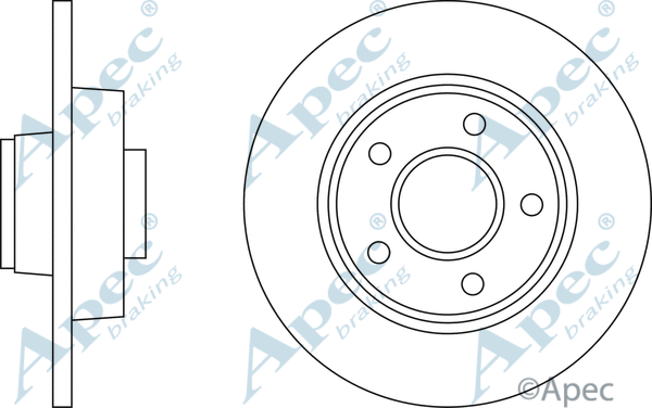 Brake Disc (DSK2325)