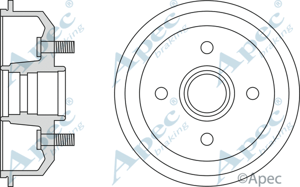 Brake Drum (DRM9123)