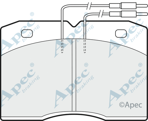 Brake Pad Set, disc brake (PAD491)