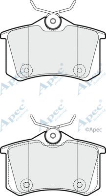 Brake Pad Set, disc brake (PAD1814)