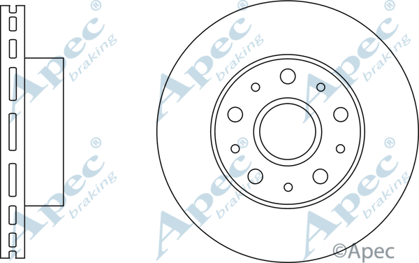 Brake Disc (DSK3260)