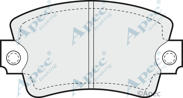 Brake Pad Set, disc brake (PAD314)
