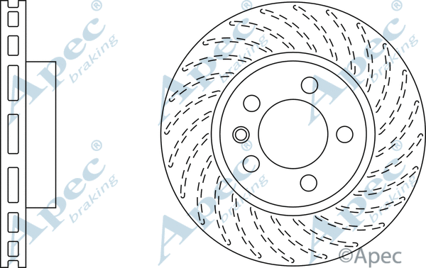 Brake Disc (DSK2309)