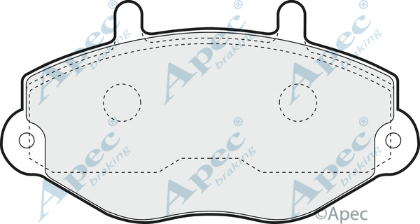 Brake Pad Set, disc brake (PAD729)