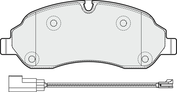 Brake Pad Set, disc brake (PD3380)