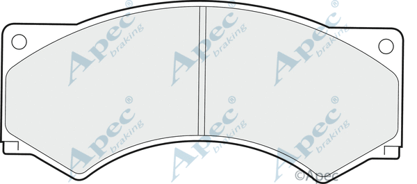Brake Pad Set, disc brake (PAD686)