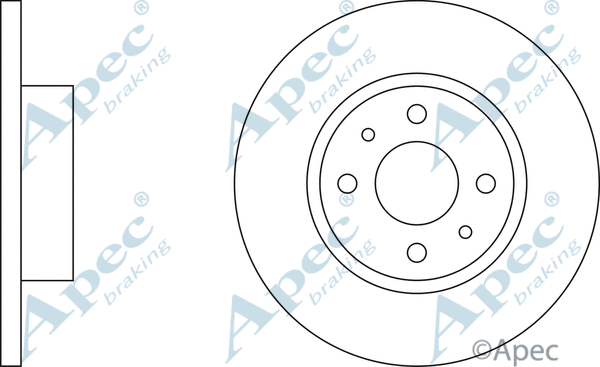 Brake Disc (DSK643)