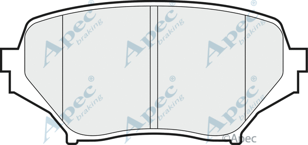 Brake Pad Set, disc brake (PAD1486)