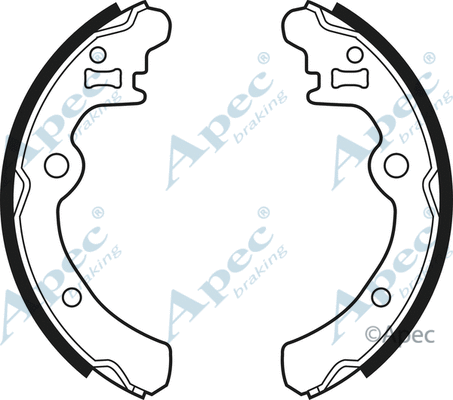 Brake Shoe Set (SHU445)