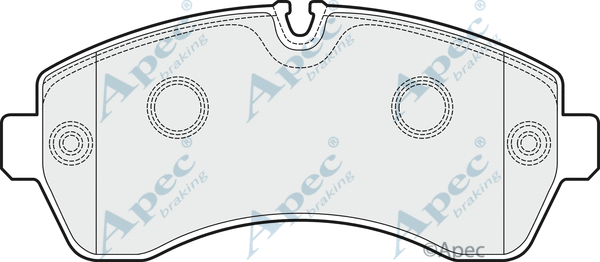 Brake Pad Set, disc brake (PAD1514)