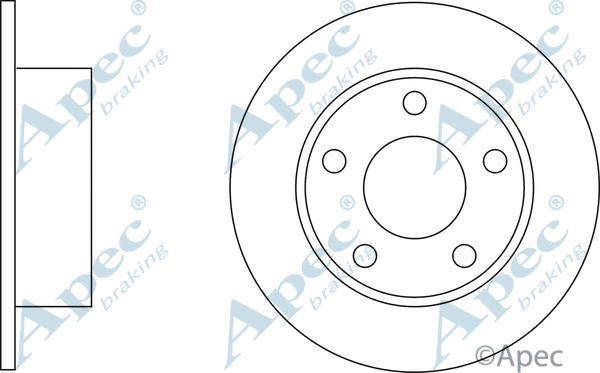 Brake Disc (DSK181)