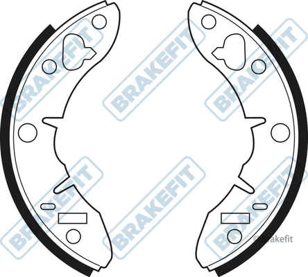 Brake Shoe Set (BSH1001)