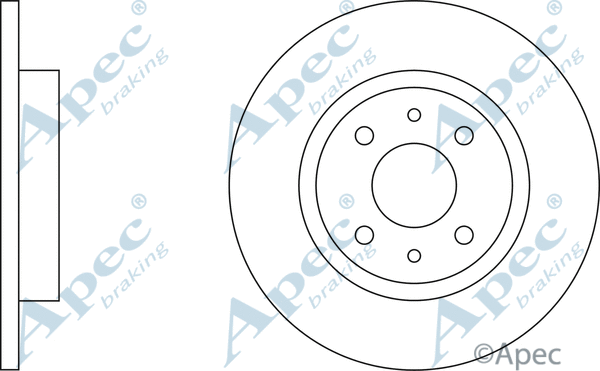 Brake Disc (DSK551)