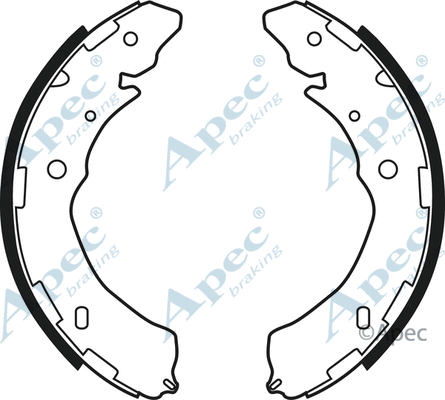 Brake Shoe Set (SHU772)