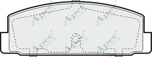 Brake Pad Set, disc brake (PAD1090)
