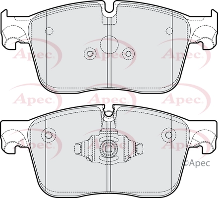 Brake Pad Set, disc brake (PAD2266)