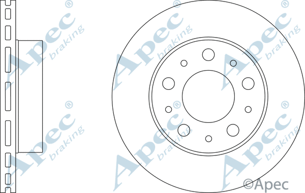Brake Disc (DSK2481)