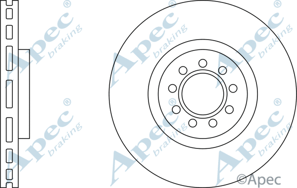 Brake Disc (DSK2534)