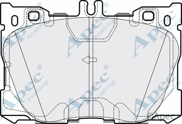 Brake Pad Set, disc brake (PAD2139)