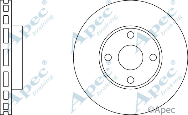 Brake Disc (DSK2213)