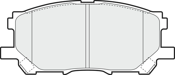 Brake Pad Set, disc brake (PD3593)