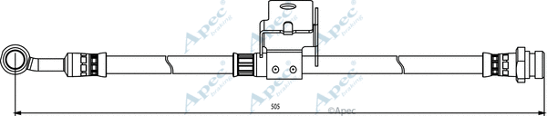 Brake Hose (HOS3857)