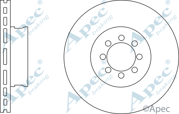Brake Disc (DSK2759)