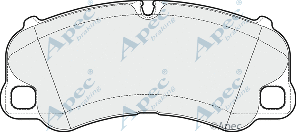Brake Pad Set, disc brake (PAD2018)