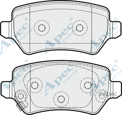 Brake Pad Set, disc brake (PAD1981)