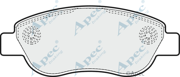 Brake Pad Set, disc brake (PAD1412)