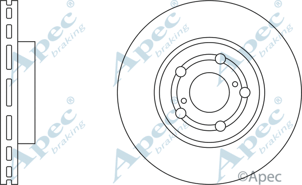 Brake Disc (DSK793)