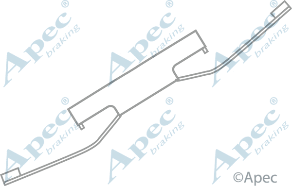 Accessory Kit, disc brake pad (KIT550)