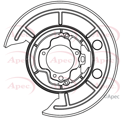 Splash Guard, brake disc (ASG1012)