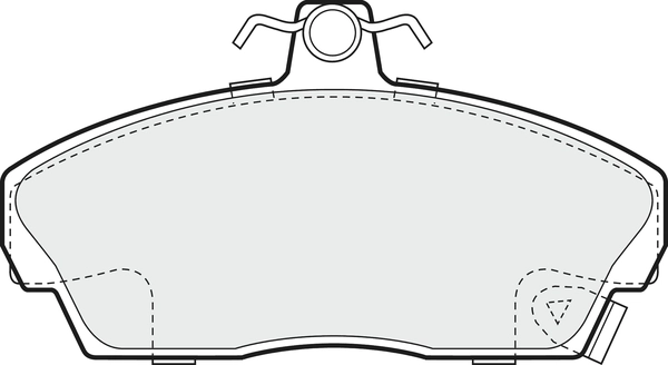Brake Pad Set, disc brake (PD3011)