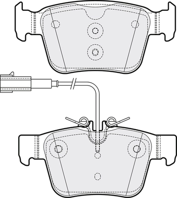 Brake Pad Set, disc brake (PD3891)