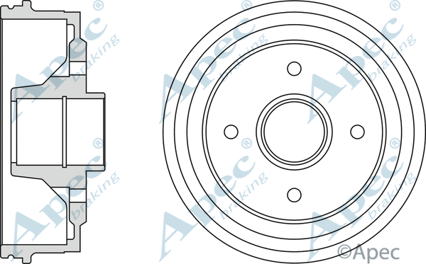 Brake Drum (DRM9115)